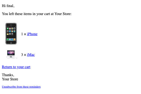 CartRescue - Abandoned Cart Emails for OpenCart 4