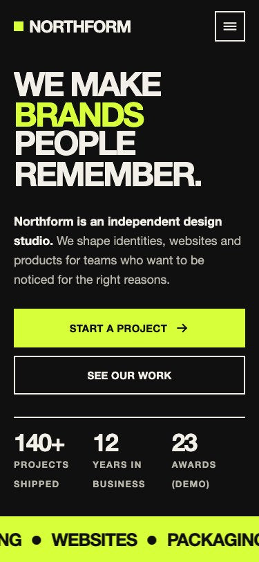 Studio - Agency & Portfolio Landing Page Template